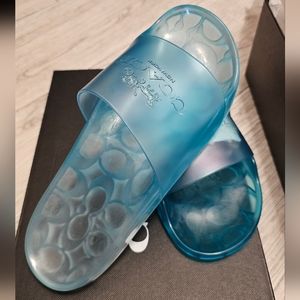 Coach Ulyssa Rubber slide size 8
